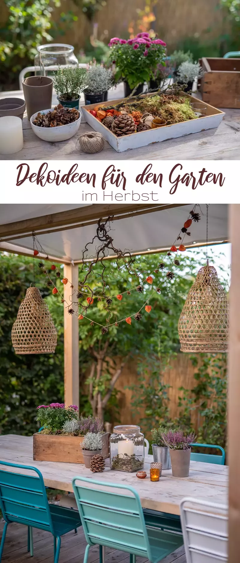 Selbstgemachte Gartendeko für den Herbst Leelah Loves Selbstgemachte Gartendeko für den Herbst Leelah Loves