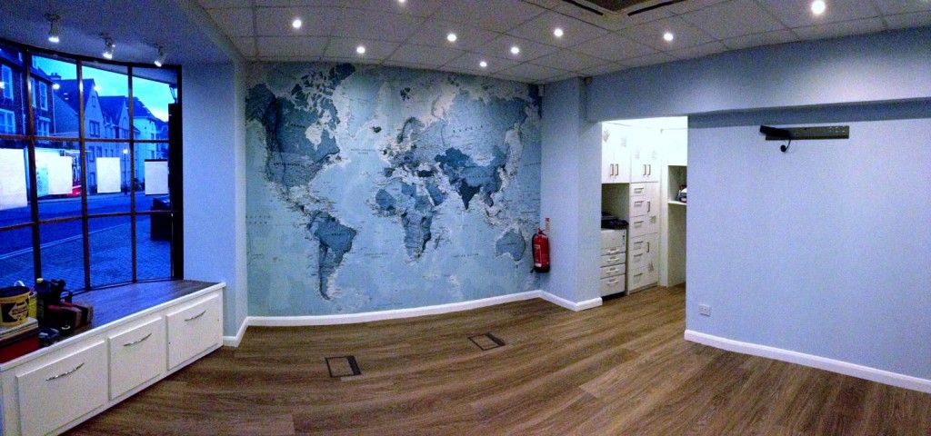 Shaded Blue Political Map Mural Office wallpaper, Interiors and - fresh stylish world map wallpaper Shaded Blue Political Map Mural Office wallpaper, Interiors and - fresh stylish world map wallpaper