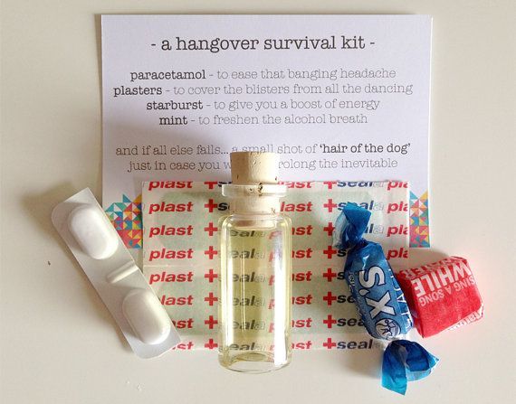 Need Inspiration For A Gift Your Guests Why Not Put Cool Quirky Hangover Kits The Perfect Wedding By Thesugaredalmond