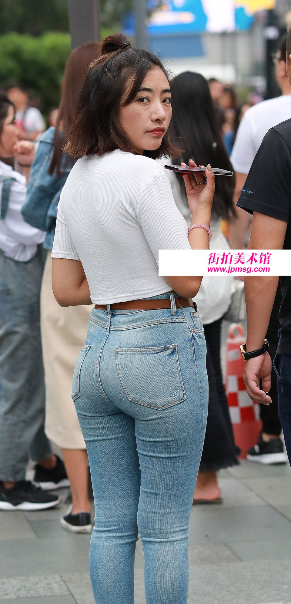 Asians Ass Jeans