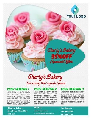 general bakery flyer to promote any new business it is perfect for new business flyers