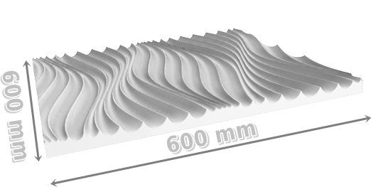 Styropianowe Panele ścienne 3d 60x60 Cm Wiatr 6837787863 Allegro
