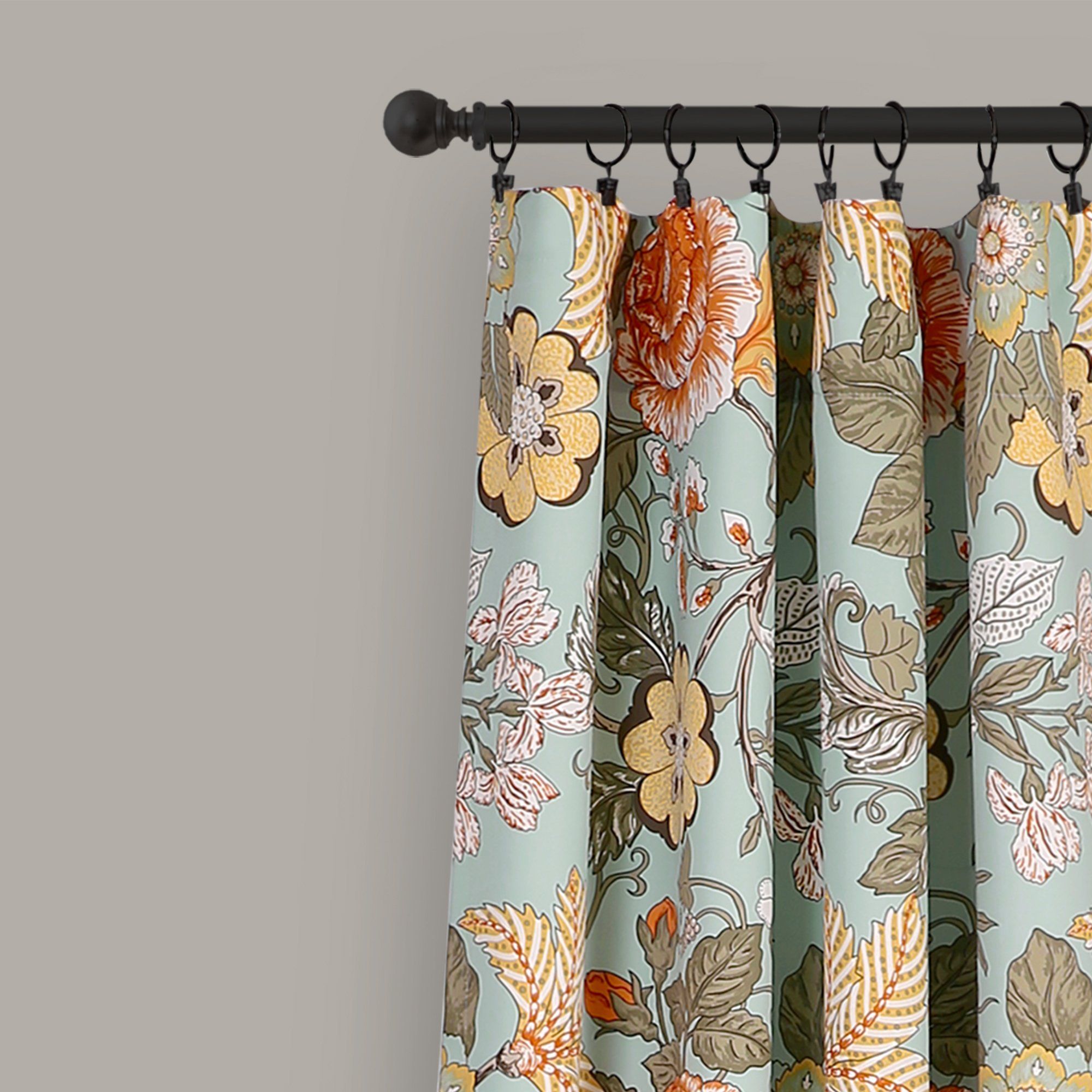 Lush Decor Sydney Room Darkening Syndney Window Curtain Panel Pair 84 x
