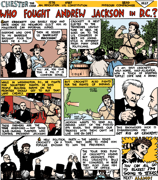 solutions who fought andrew jackson in d c age of jackson