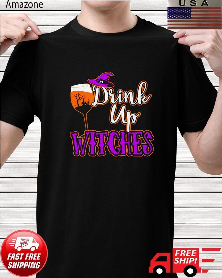 Drink up Witches T-Shirt – The word “broom” comes from a plant, or shrub, that was used to create many early sweeping tools. It gradually replaced the Old English word “besom”, although both were used until at least the 18th century. From the beginning, “broom” and “besom” were associated primarily with women, and objects. This popular household use became a powerful symbol of a woman’s housework. Old English Words, Besom, Drink Up, Old Things, Shrub, Housework, Olds, 18th Century