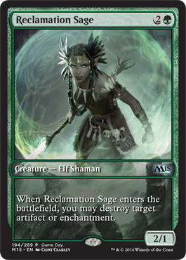 FOIL RECLAMATION SAGE 2015 Core Set M15 Magic MTG MINT CARD