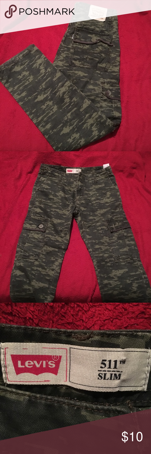 camo levis 501