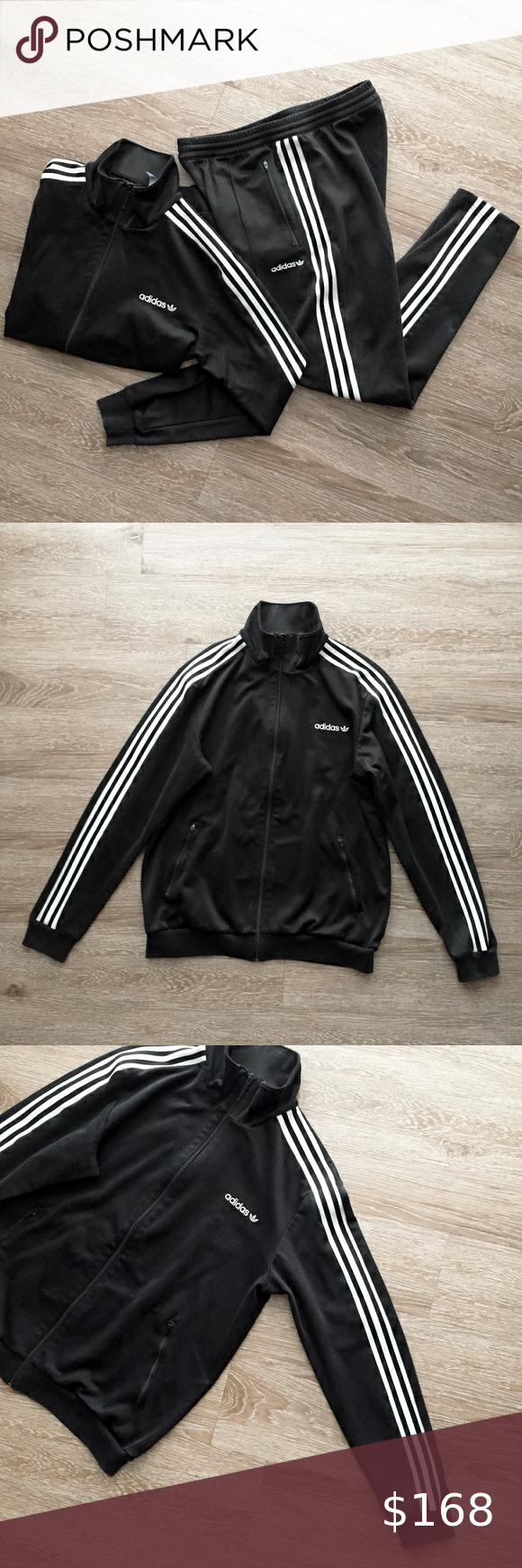 adidas tracksuit | Champion tracksuit, Adidas retro, Black and white man