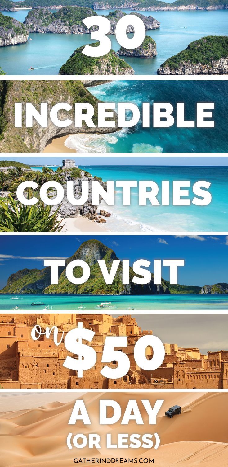 40 Cheapest Countries To Visit in 2024