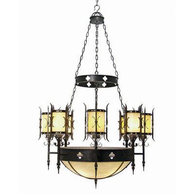 Rustic Toscano Chandelier 9 Light Shades of Light Rustic Toscano Chandelier 9 Light Shades of Light
