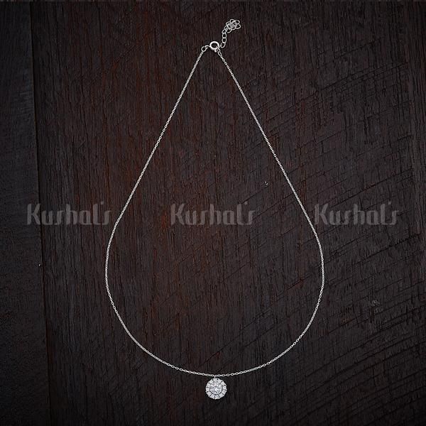 Necklace costume jewelry 925 silver designer piece