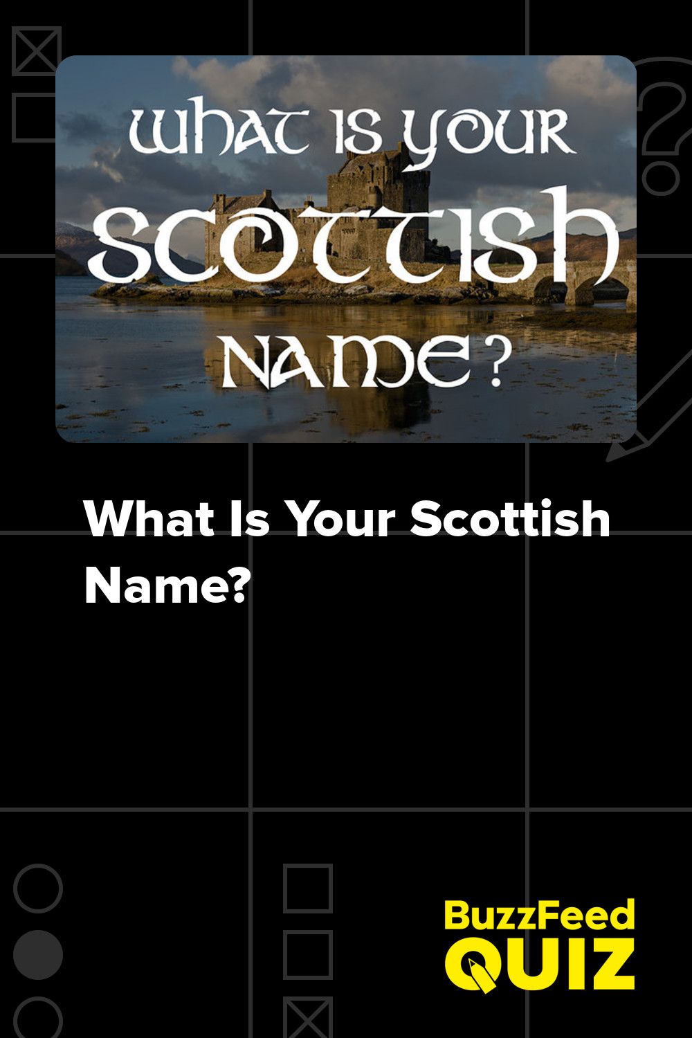 What Is Your Scottish Name?