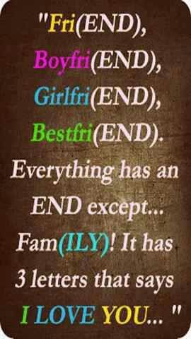 At the end of the day all i have is family, no true friends. Fuk a fake