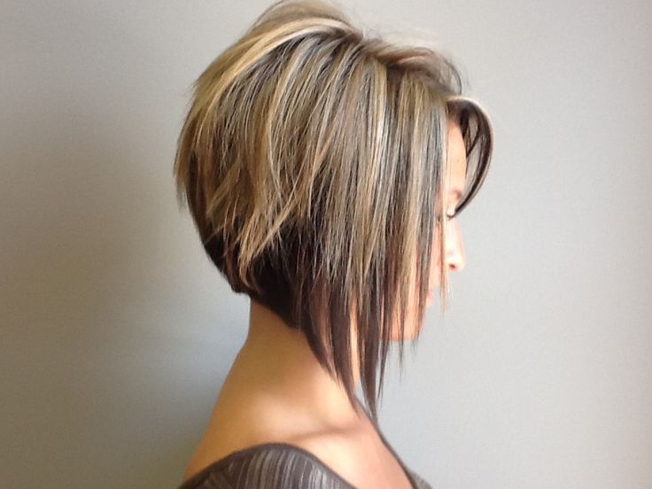 Short But Long In The Back Haircut Ideas Pinterest Salons Can T Wait For My Hair To Grow Out This Length Super Cute And Sy Bob A Line Hairstyles Cuts Short