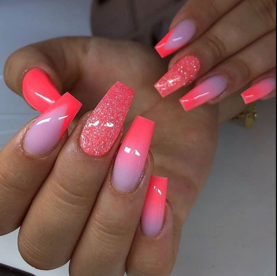 ♡pin @chickenfriedroaches♡ | Pink nail art designs, Pink nails ...