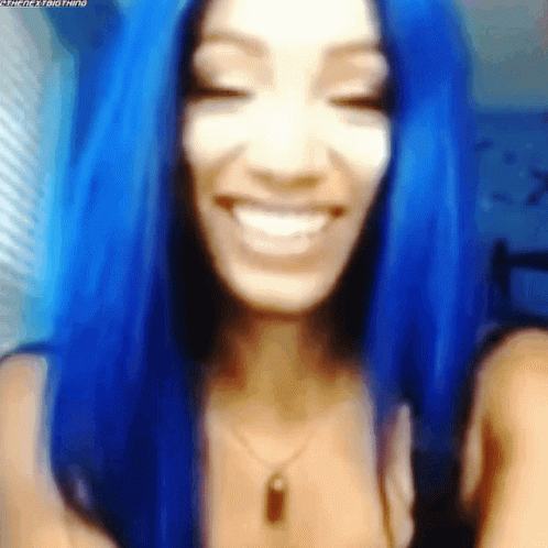 Sasha Banks Smile GIF - SashaBanks Smile Smiles - Discover & Share GIFs