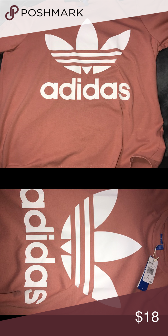 blush adidas shirt