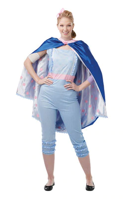 Girls Deluxe Bo Peep Costume Toy Story 4 Fancy Dress Outfit