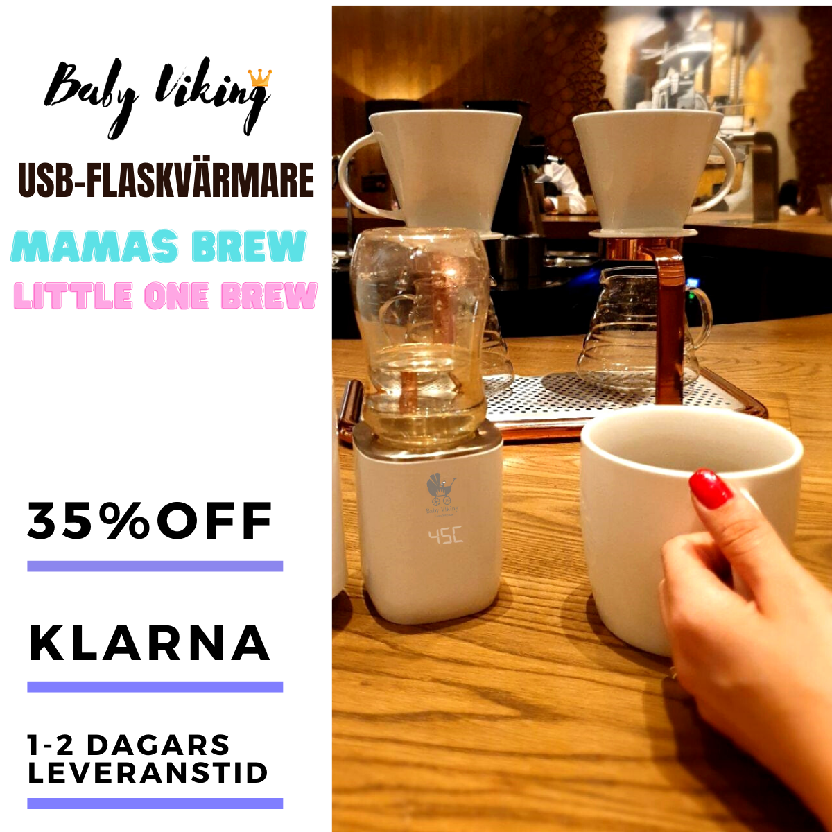 USB-PORTABLA FLASKVÄRMARE Ute på stan? Promenad längs stranden? Middag på restaurang? Baby Viking är en smidig och lättillgänglig produkt. Vart du än befinner dig i världen kan du nu självständigt värma din mjölk eller vatten till vällingen/gröten utan att be om hjälp. Be, Vikings, Brewing, Tableware, The Vikings, Dinnerware, Tablewares, Dishes, Place Settings
