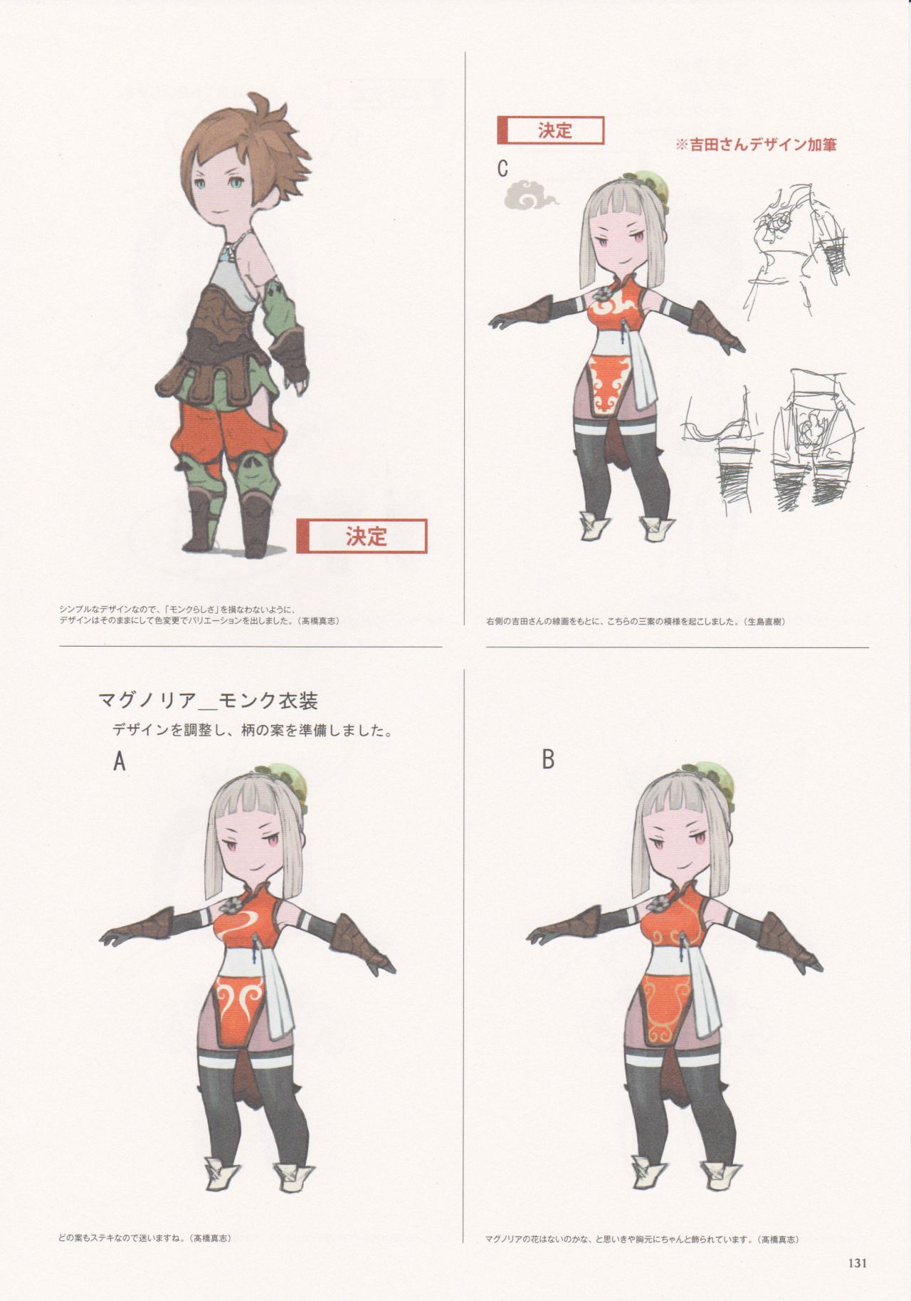 Art of Akihiko  Yoshida  Bravely Second Monk Asterisk 