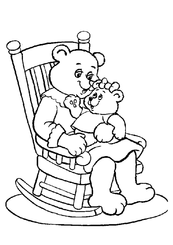 coloriage fete des meres ours coloriage fête des mères on coloriage de coeur pour maman id=42344