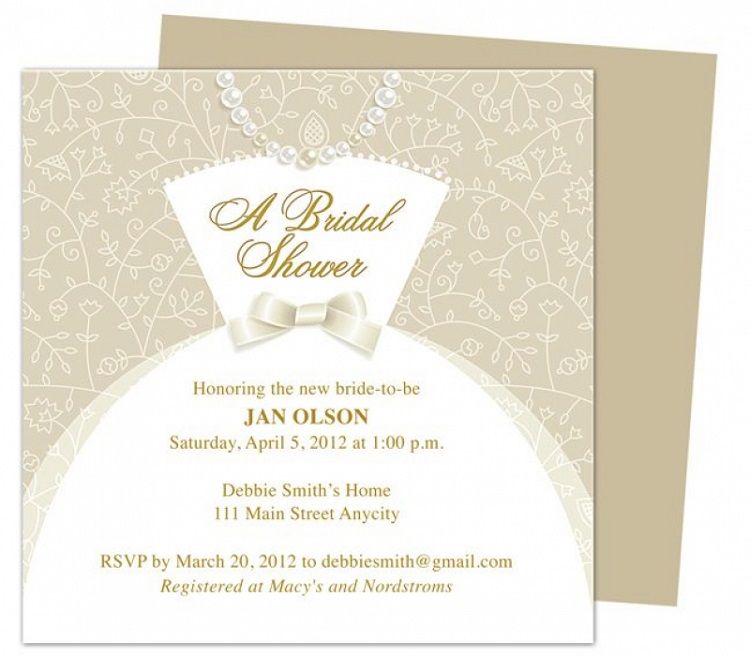 Bridal Shower Invitations Templates Microsoft Word Invitation Bridal Shower Invitations Templates Microsoft Word