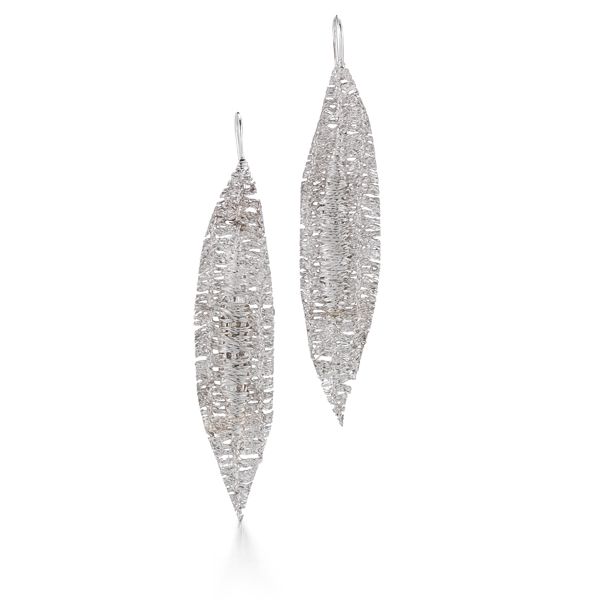 Silver Long Feather Earrings Jewelry In 2018 Pinterest Silver Long Feather Earrings
