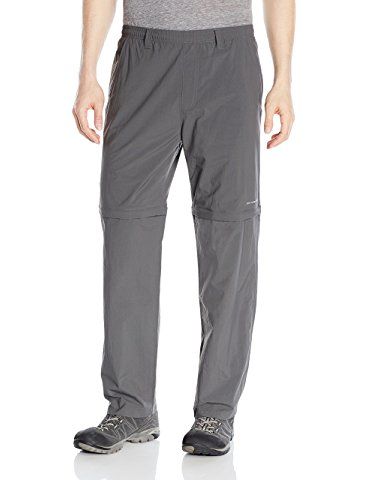 Columbia Big and Tall Mens Silver Ridge Convertible Pants-Shorts UPF Brown
