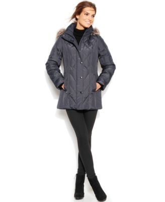 macys womens petite winter jackets