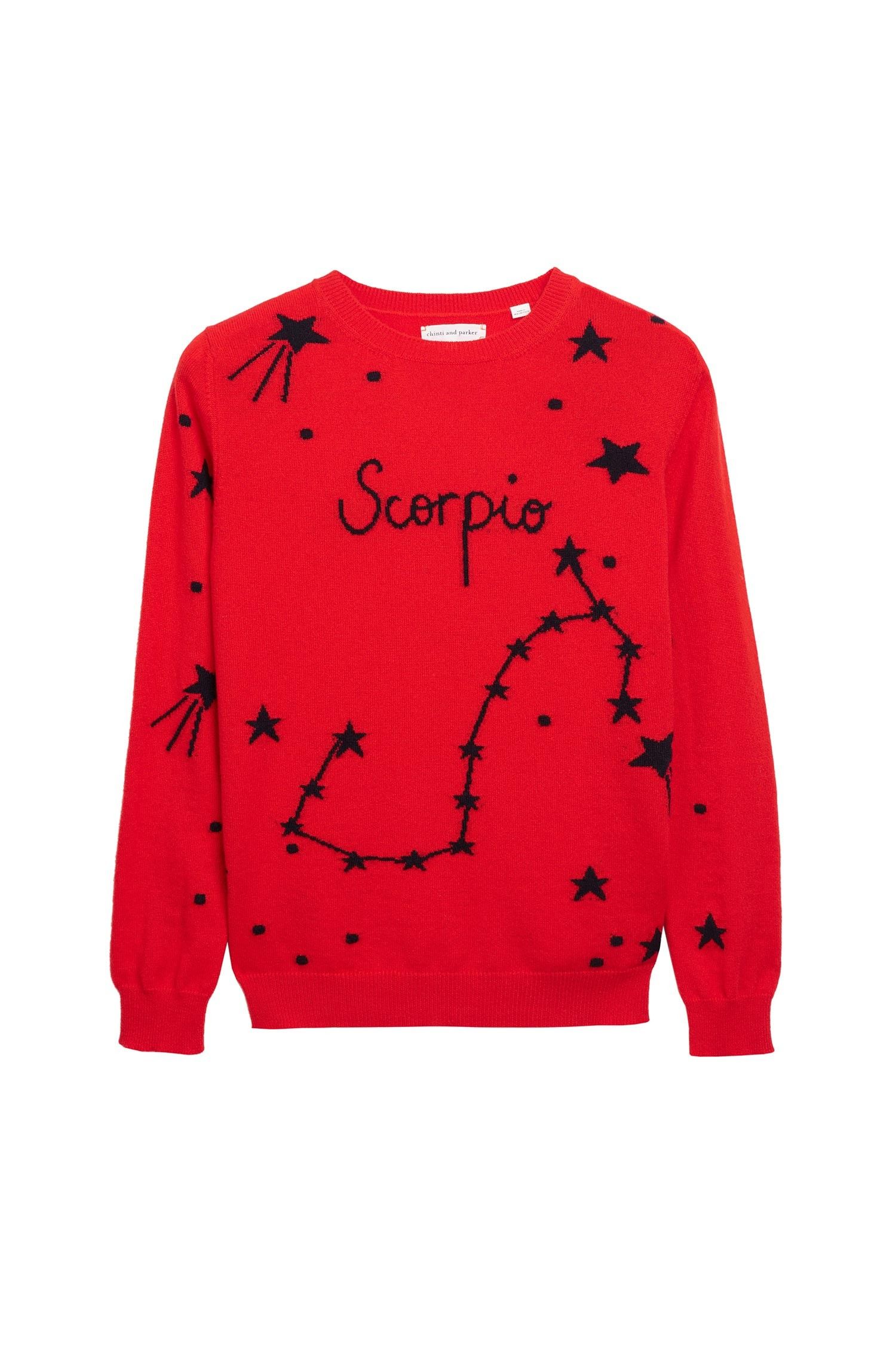 Part of the exclusive Zodiac capsule, this 100 cashmere sweater in a