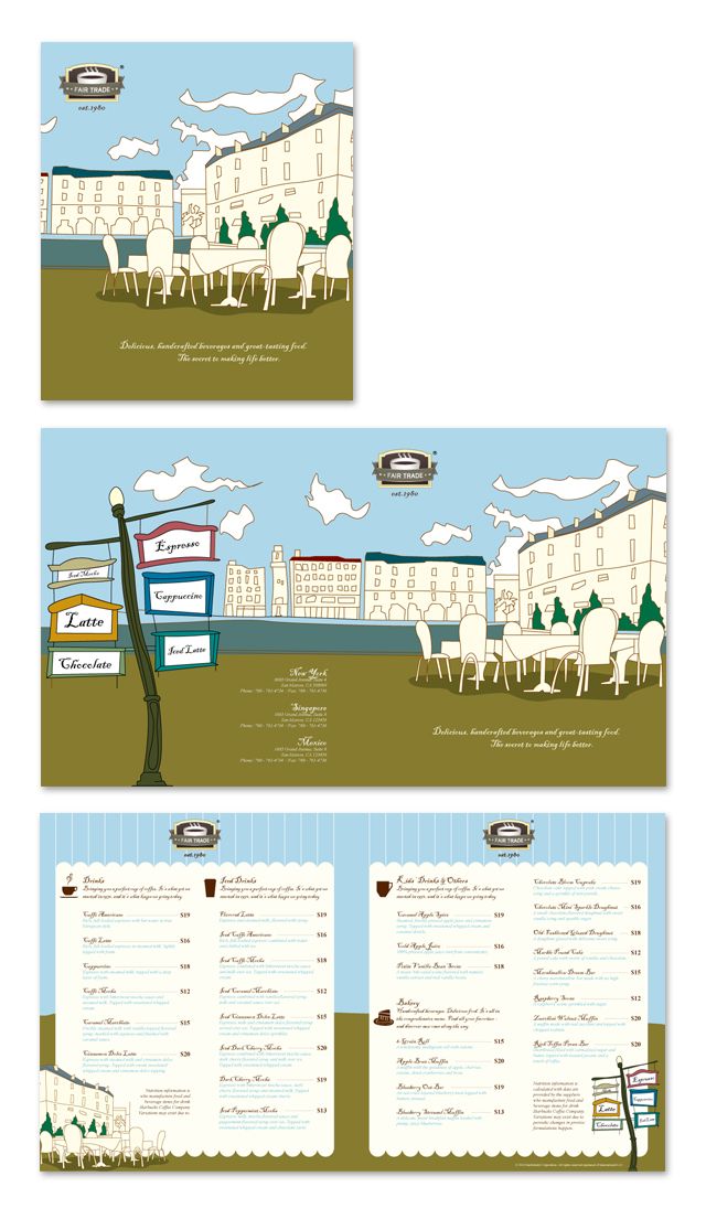 deli menu templates