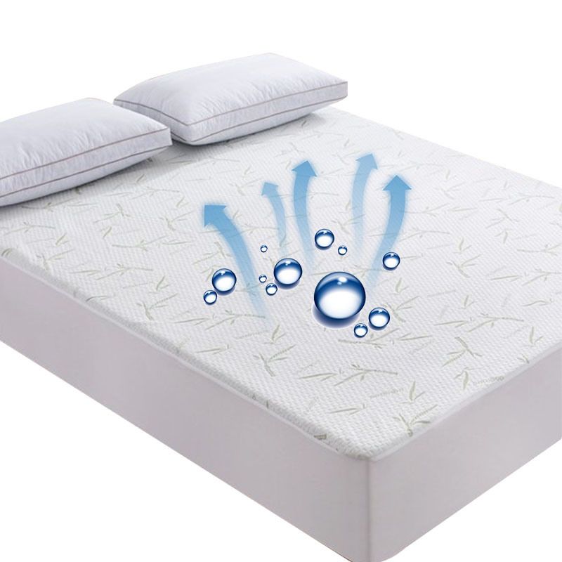 Custom Design White Noiseless Full Anti-Allergy Waterproof Mattress Topper Usage : Hospital, Hotel, Home. Usage : Hospital, Hotel, Home, School. Feature : Waterproof, Anti Dust Mite, Air-Permeable, Anti-Bacteria. Size : Twin, Full, Queen, King, Cal King/Customised. Age Group : Adults. Pattern : Plain Dyed/Quilted/Customised. Technics : Knitted/Woven/Customised. Style : Plain. Material : Bamboo/Cotton/100%Polyester/Terry Cloth/Customised. Fabric Count : 30/Customised. Color : White/Customised. Anti Bacteria, Anti Allergy, Mattress Covers, Dust Mites, Terry Cloth, Topper, Custom Design, Quilted, Waterproof
