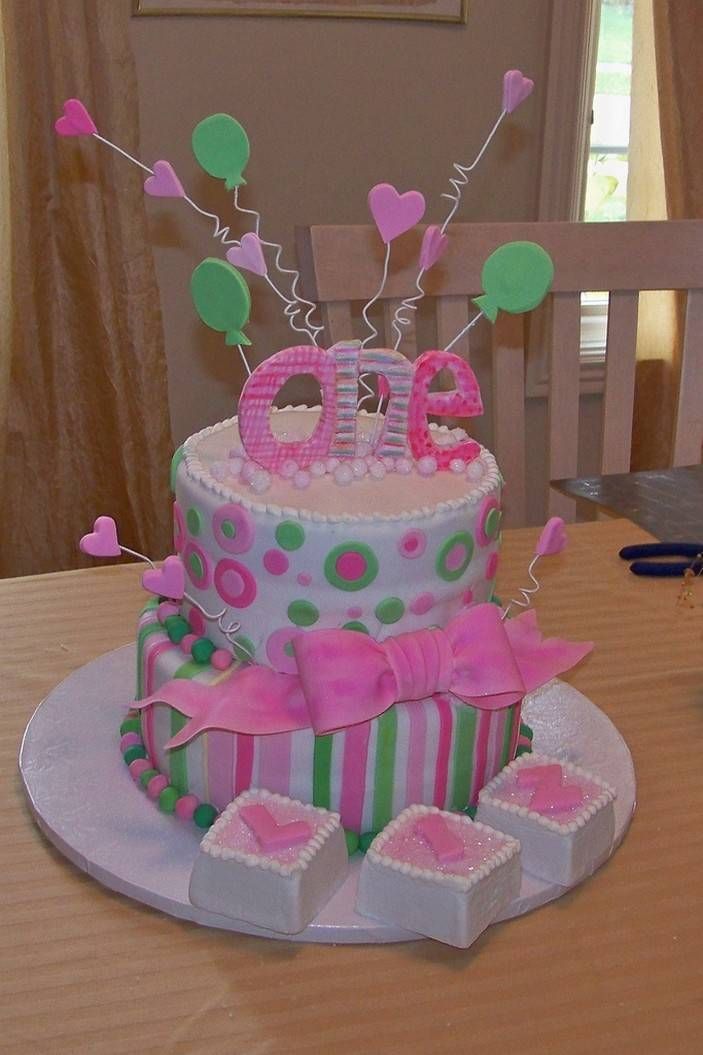 First Birthday Cake Ideas For Baby Girl Baby Birthday Cakes 1st