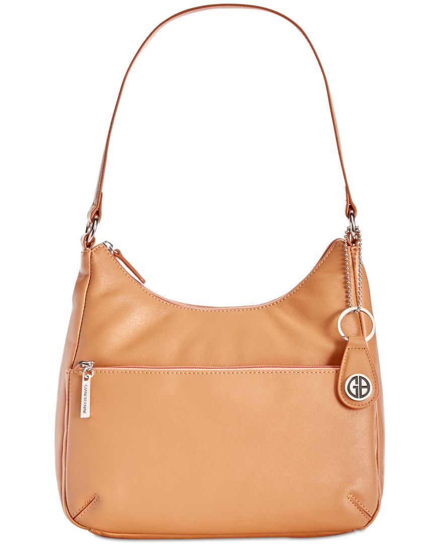 Giani Bernini Na Leather Hobo Bag Only At Macy S Giani Bernini Na Leather Hobo Bag