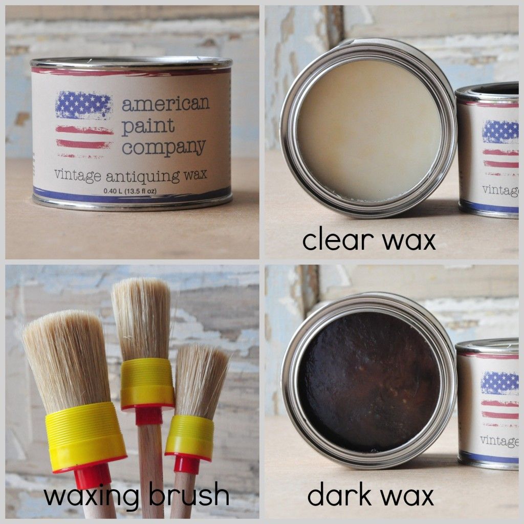 Basic techniques for waxing painted furniture. American Paint Company