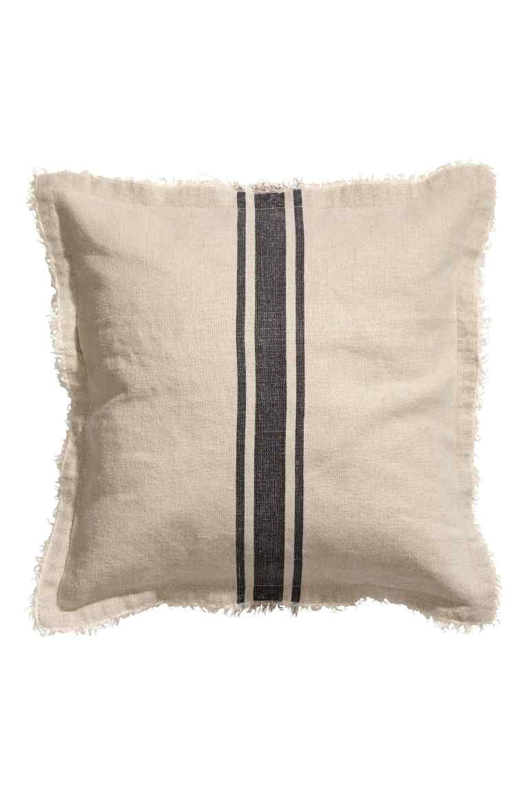 Funda de cojín de lino | Cojines de arpillera, Almohadas Erin cojín 50x30 | Lino textil, Textil hogar, Decoracion de