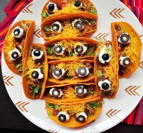 Halloween Party Food Ideas And Snack Recipes Food Com Halloween Food For Party Halloween Treats Food