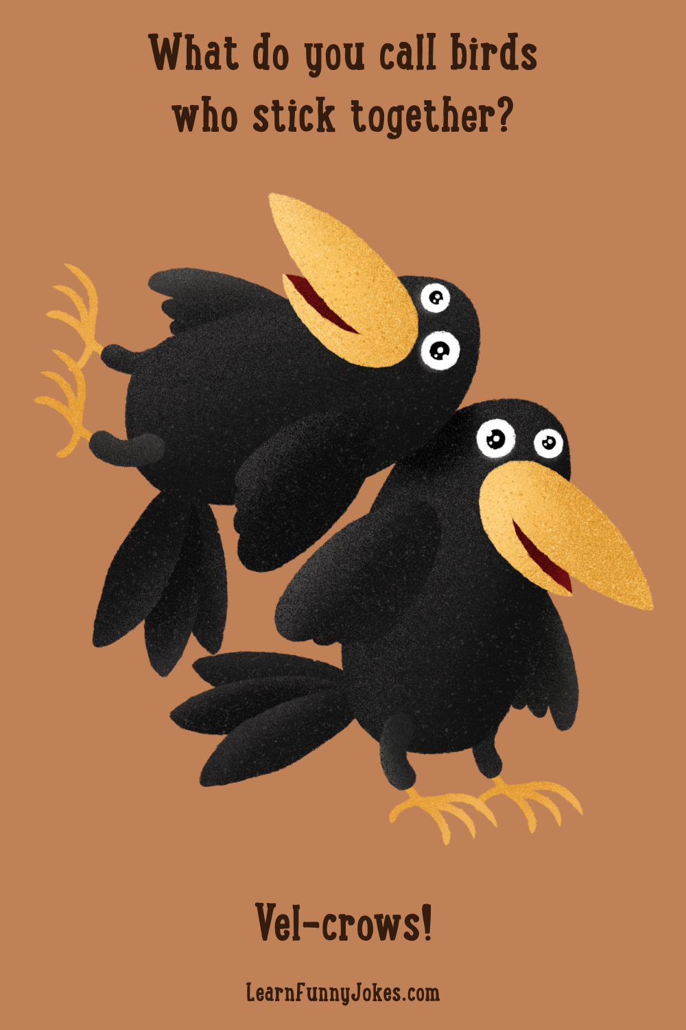 Soar to new comical heights with this funny bird joke that will leave you flapping for more. Enjoy this funny joke for kids that is also a dad joke you can tell kids. #animaljokes #jokesforkids #birdjokes #puns #illustration #digitalart #pun #dadjoke Punny Jokes, Funny Jokes And Riddles, Clean Funny Jokes, Dog Jokes, Funny Jokes For Kids, Funny Animal Jokes, Silly Jokes, Funny Puns, Funny Halloween Jokes