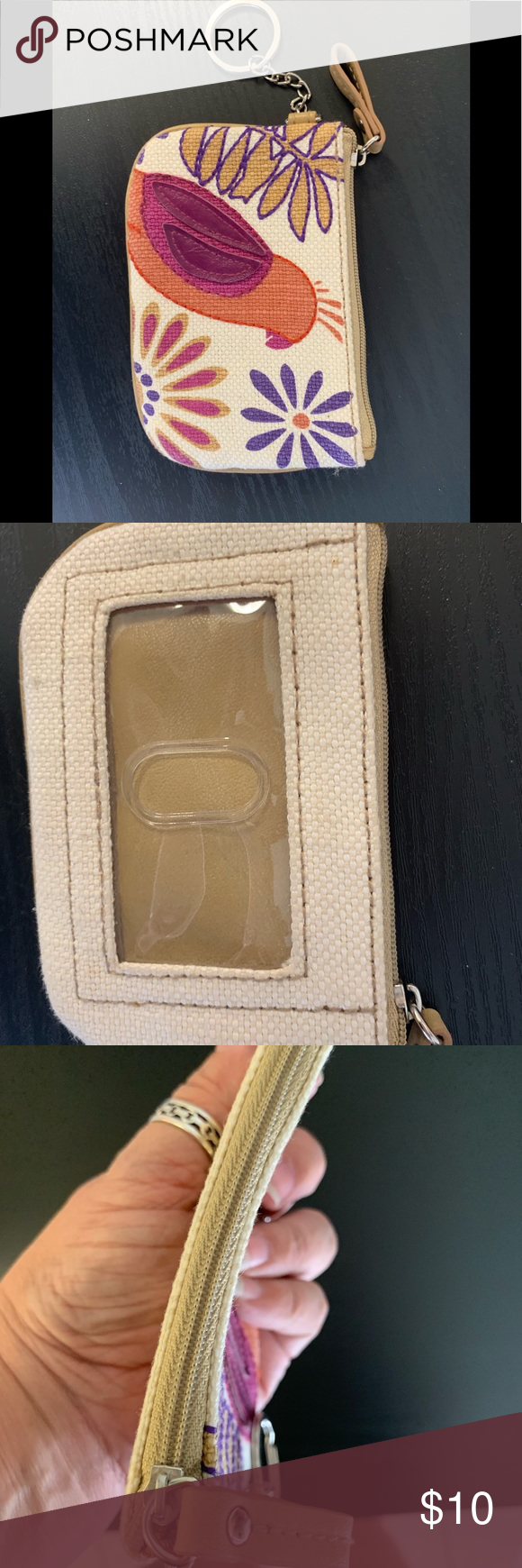 NWOT adorable Bird wallet/ID holder with Keyring. NWOT adorable Bird ???? design coin/cash/ID wallet with Keyring. Never used. This and ALL my items come from a Smoke-Free home. Ty so much for looking & shopping with me. Happy Poshing ????????????????????!!!!! Bags Wallets #myposhpicks