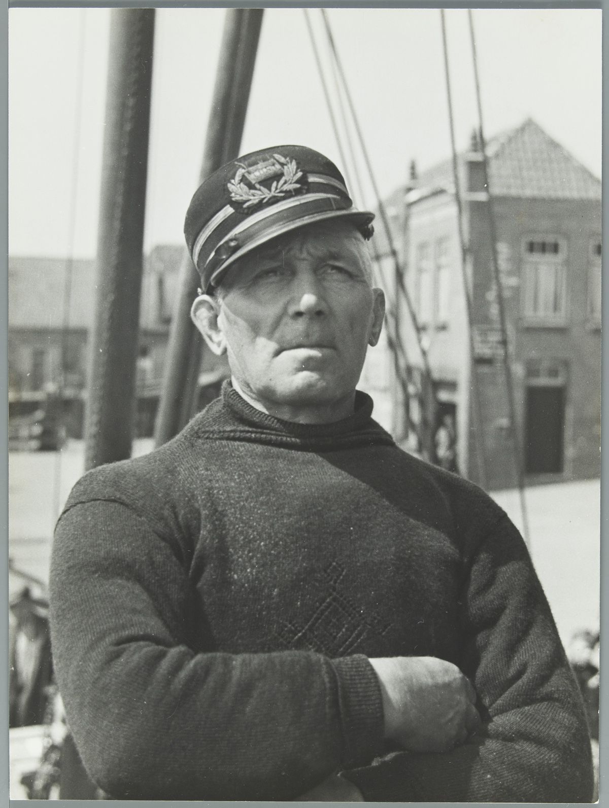 Bootreis Enkhuizen-Urk: portret van kapitein Louwe van Dokkumvolgens ...