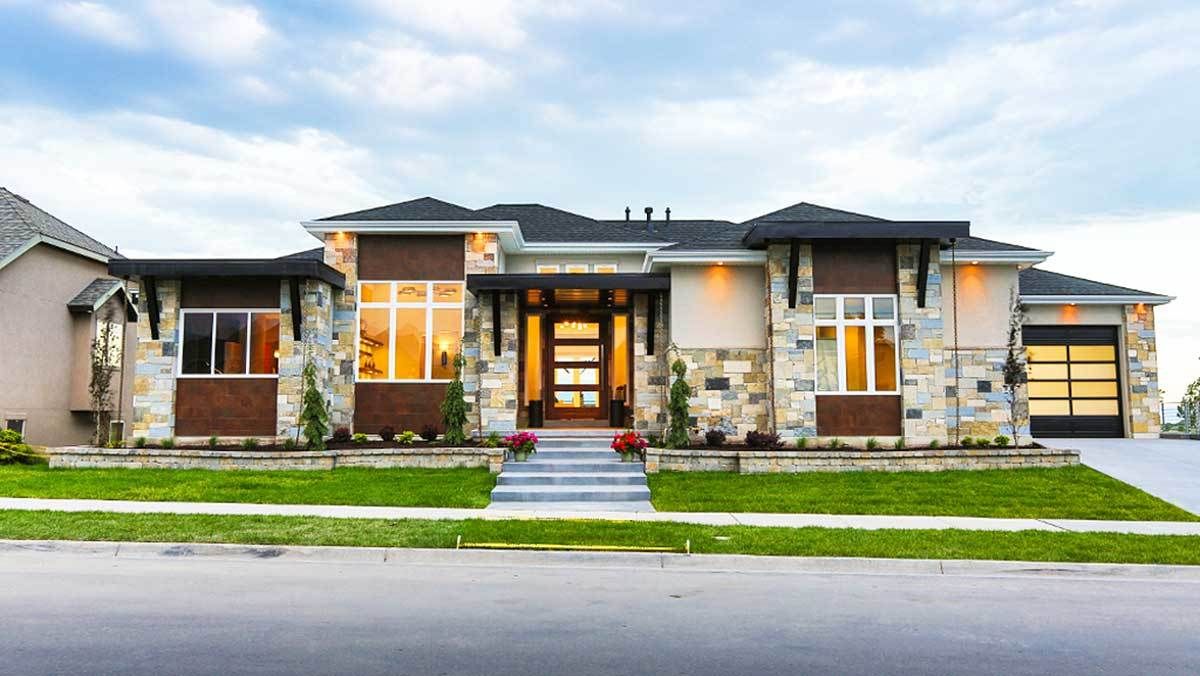 Plan 290001IY: Magnificent Rear Views | Rear view, Architectural ... Plan 290001IY: Magnificent Rear Views | Rear view, Architectural ...