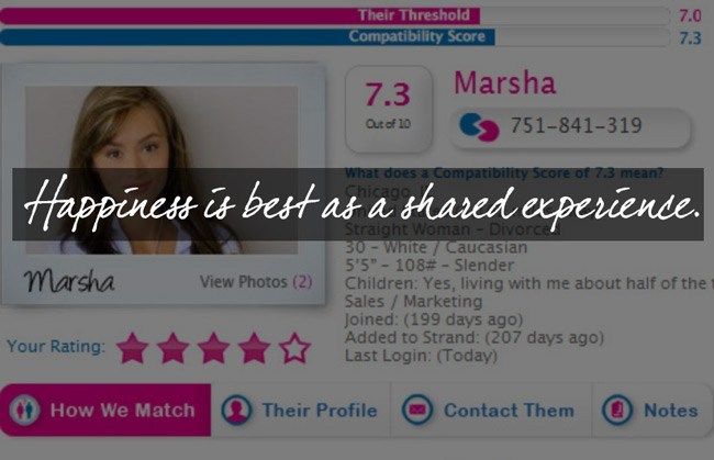Passives, aggressives online-dating