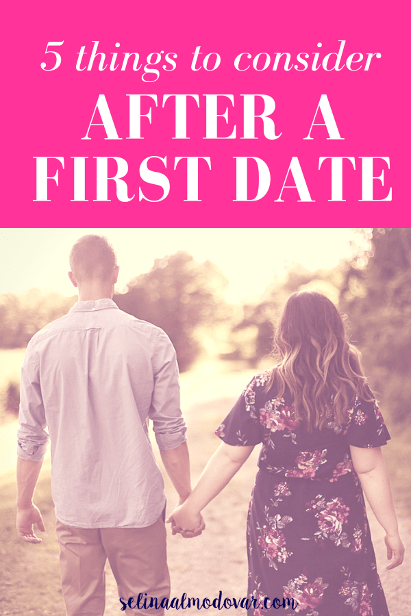 Dating advice after the first date