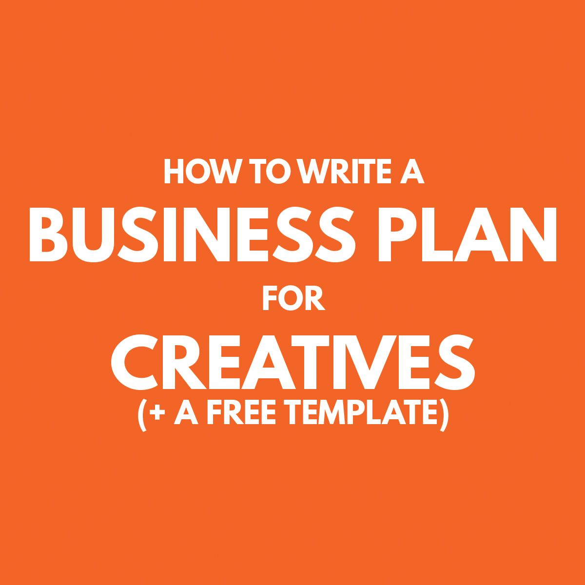 Help me write my business plan