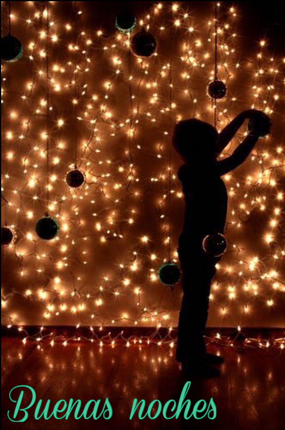 Buenas Noches Navidad Fotos Luces De Navidad Fotos Con Luces