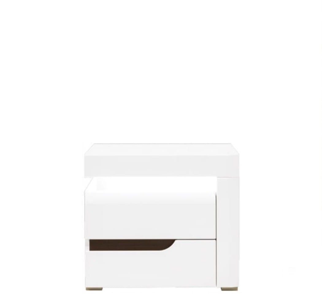 Right Bedside Table Irma Im18 White Gloss Bogfran