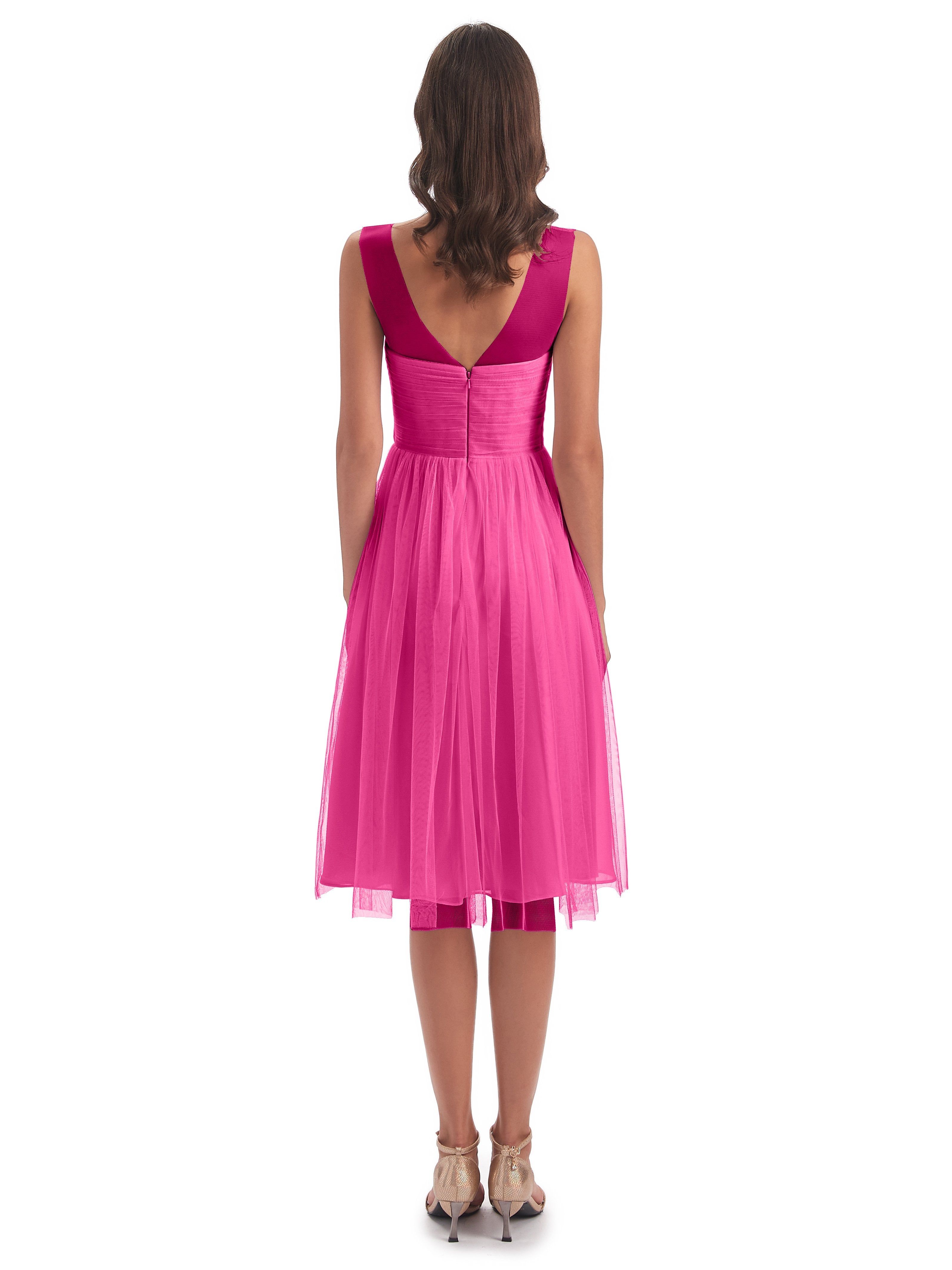 Description: Cicinia Ella Tulle/Lace A-line Illusion Bateau Knee Length Short Bridesmaid Dresses UK Order Swatch Color may vary between different fabrics,Make sure you order swatches first! Details: Silhouette:A-line Fabric:Tulle Neckline:Bateau Knee length tulle dress. With padding and boning. Available in full size range (UK4-UK34) and in custom size The model is 5'6" (172cm), 120 lbs. She is wearing a standard UK4 (Bust 84cm, Waist 67cm, Hips 93cm, Hollow to hem 147cm). Ask a question Tulle Lace, Chiffon Lace, Tulle Dress, Short Lace Bridesmaid Dresses, Bridesmaid Dresses Long Chiffon, 120 Lbs, Knee Length Shorts, Dress Order, Perfect Dress