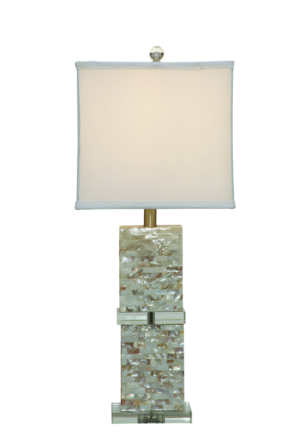Bridget Mother of Pearl Table Lamp Midcentury Mother of Pearl Table Lamps