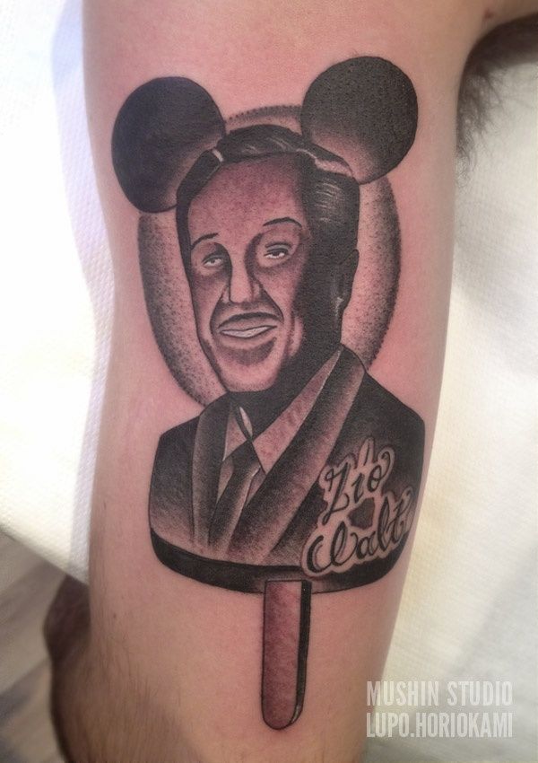 Gallery For > Walt Disney Tattoos | Disney tattoos, Tattoos, Cool tattoos