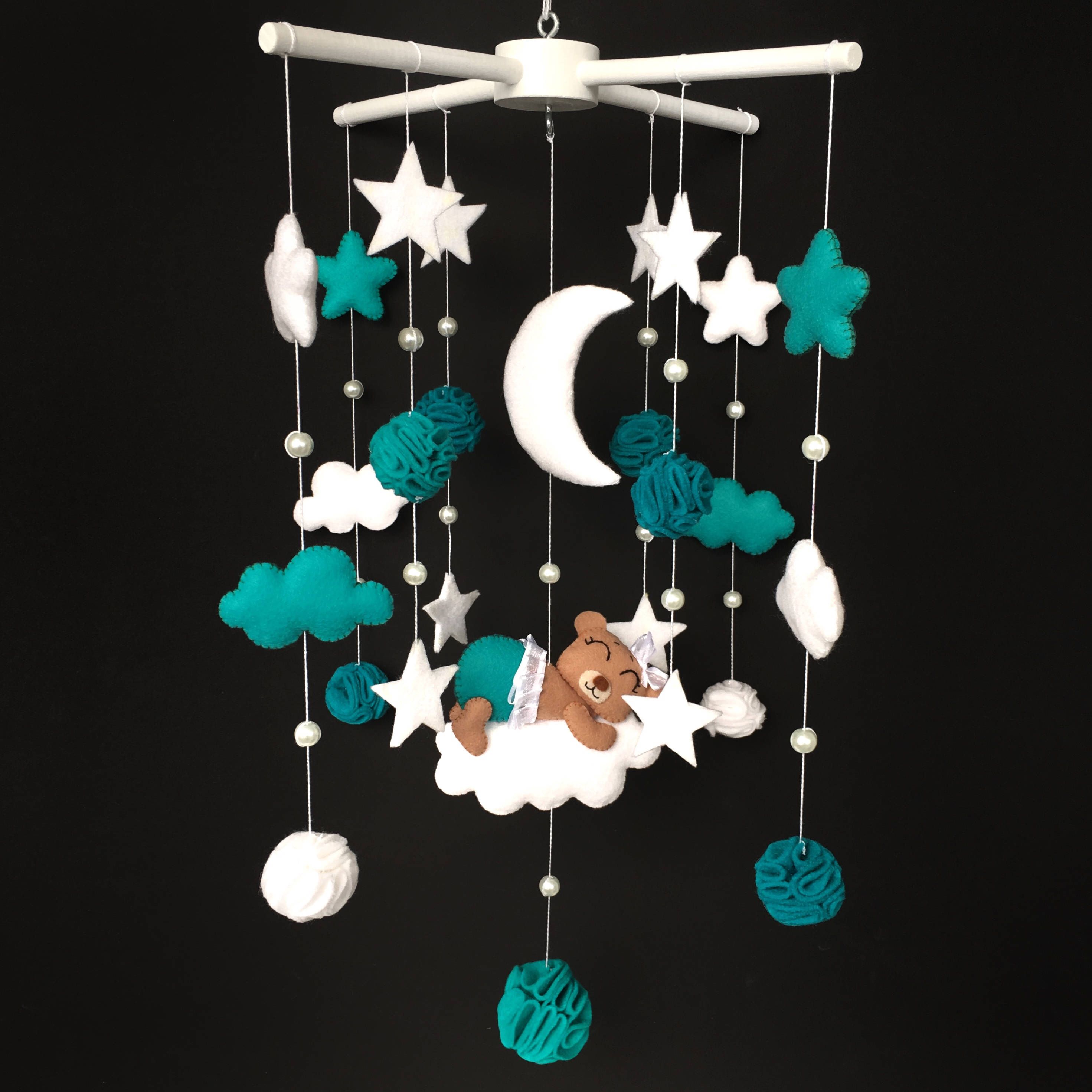 Nursery Mobile Felt Baby Mobile Baby Room Nursery Mobile Felt Baby Mobile Baby Room